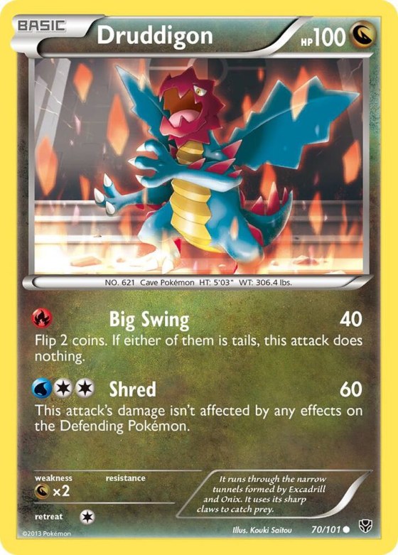 Druddigon - Reverse Holo