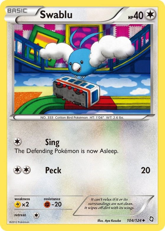 Swablu (104) - Reverse Holo