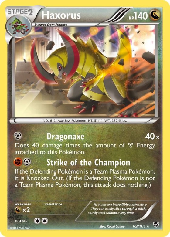Haxorus - Holo