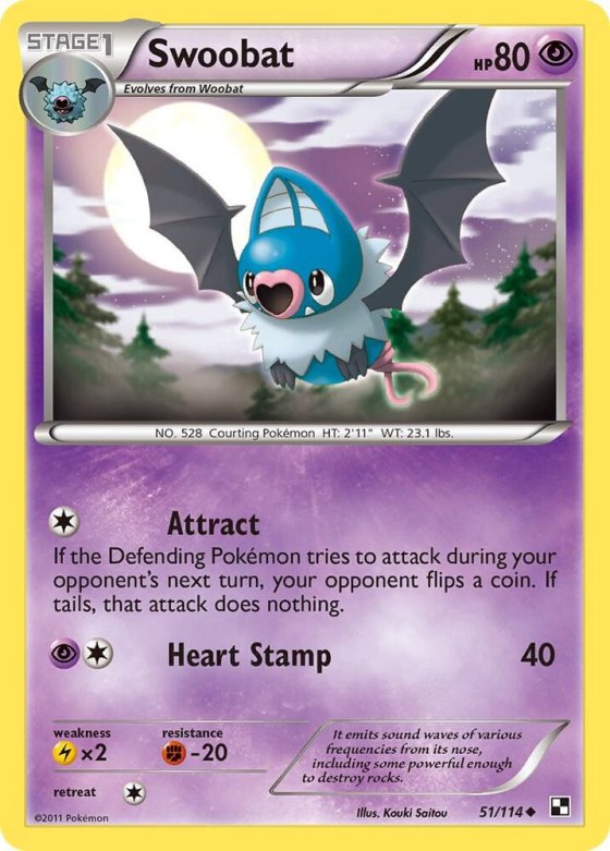 Swoobat - Reverse Holo