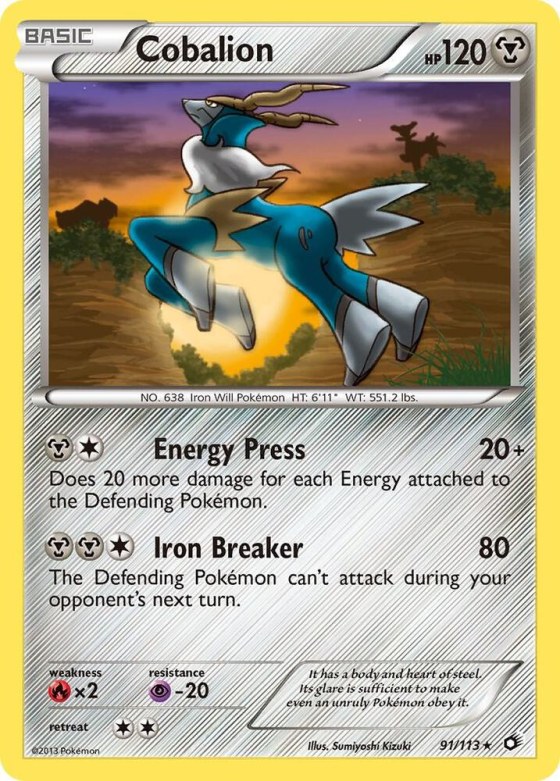 Cobalion - Holo