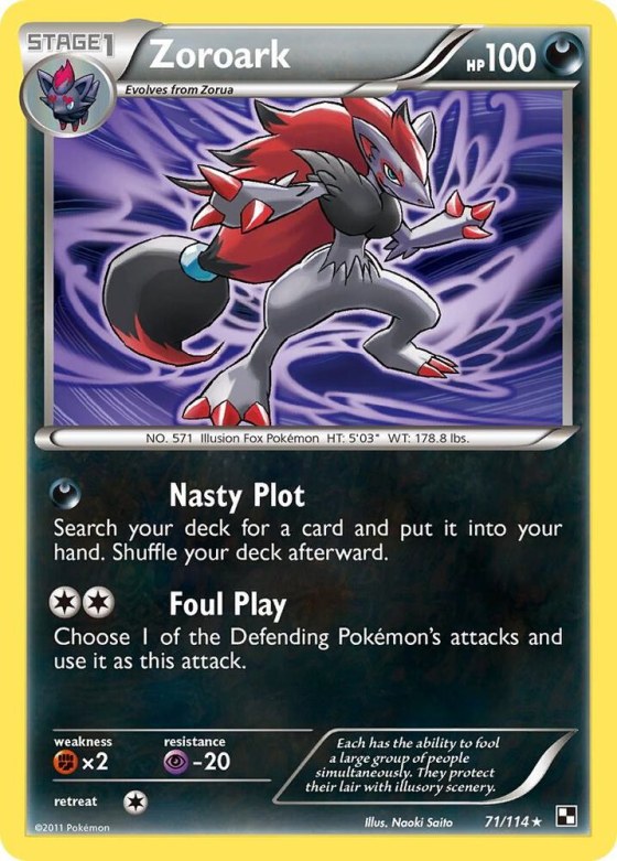 Zoroark - Reverse Holo