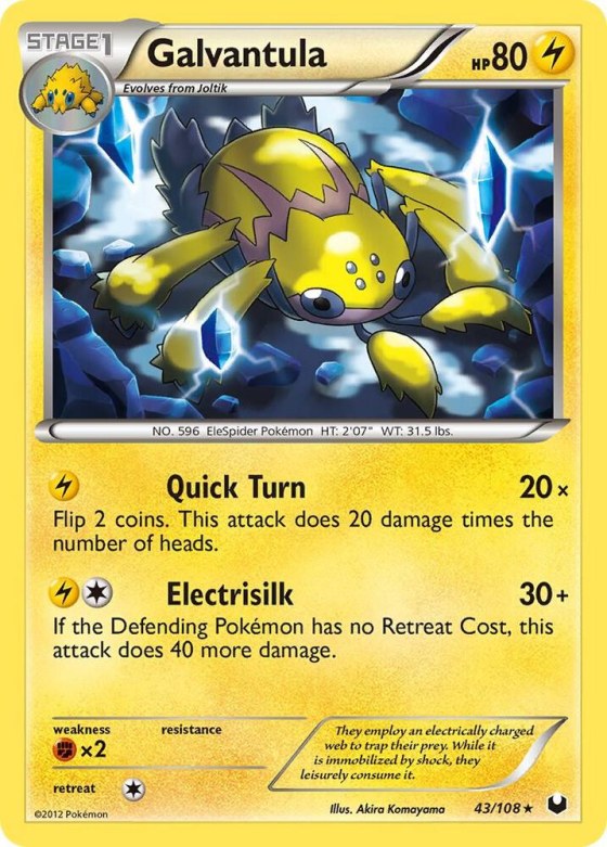Galvantula - Reverse Holo