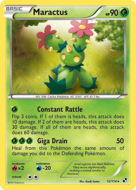 Maractus (12) - Reverse Holo