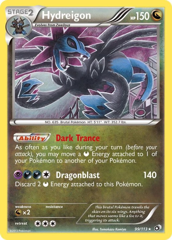 Hydreigon - Reverse Holo