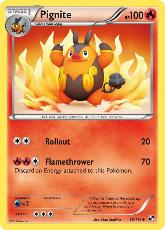 Pignite (18) - Reverse Holo