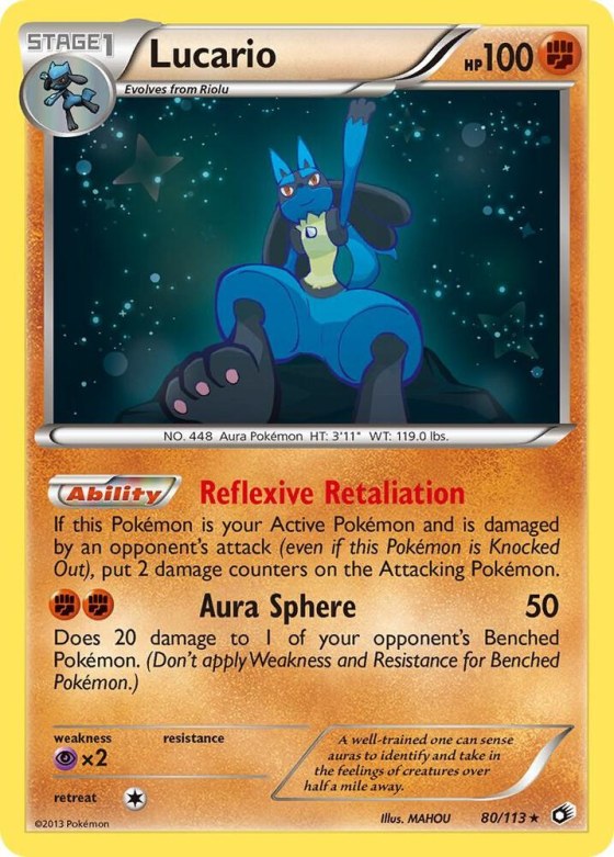 Lucario - Holo