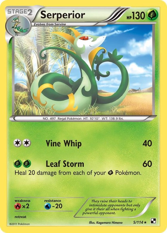 Serperior (5) - Reverse Holo