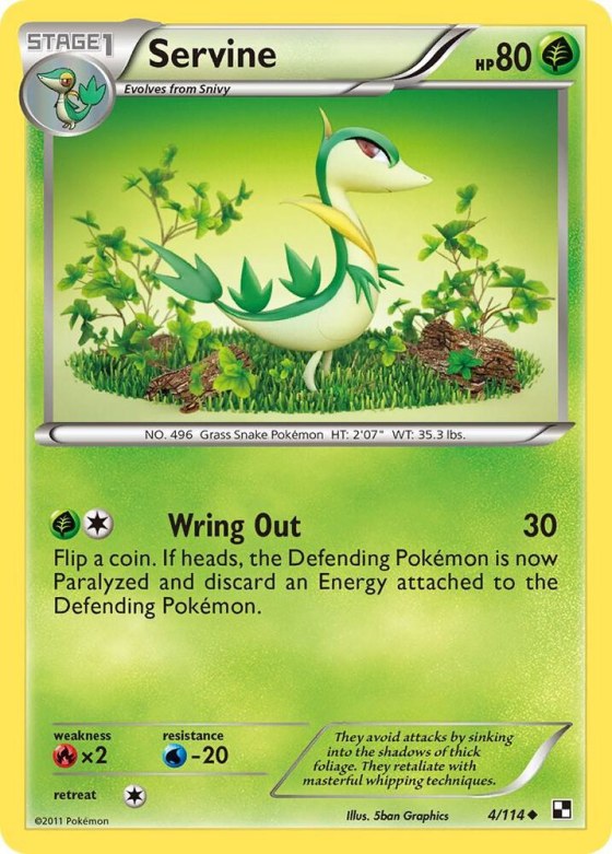 Servine (4) - Reverse Holo