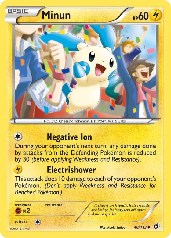 Minun - Reverse Holo