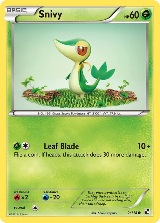 Snivy (2) - Reverse Holo