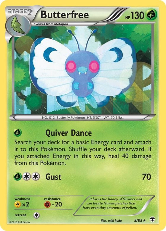 Butterfree - Reverse Holo
