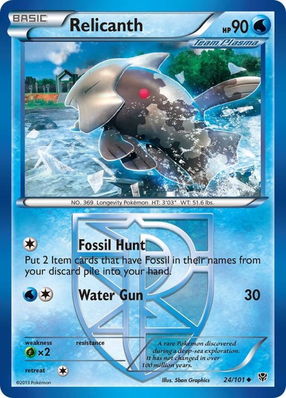 Relicanth (Team Plasma) - Reverse Holo