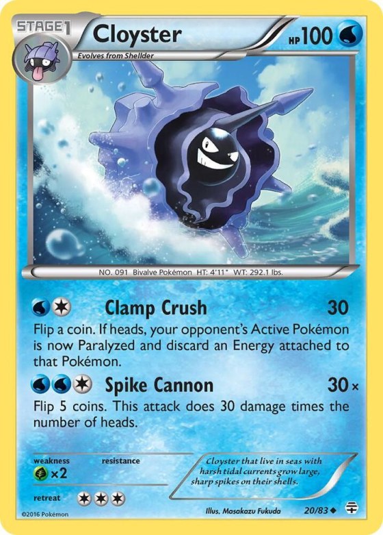 Cloyster - Reverse Holo