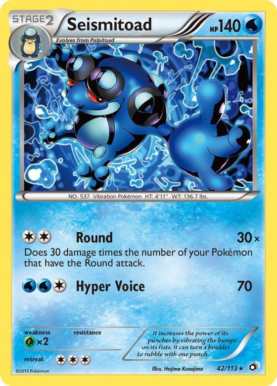 Seismitoad - Reverse Holo