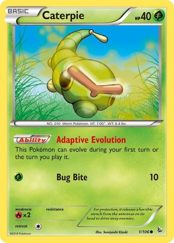 Caterpie - Reverse Holo