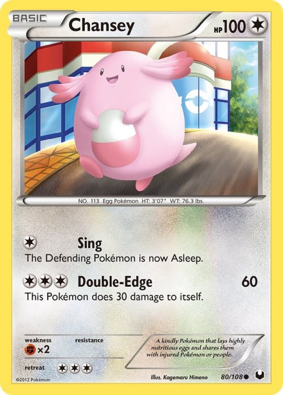 Chansey (80) - Reverse Holo