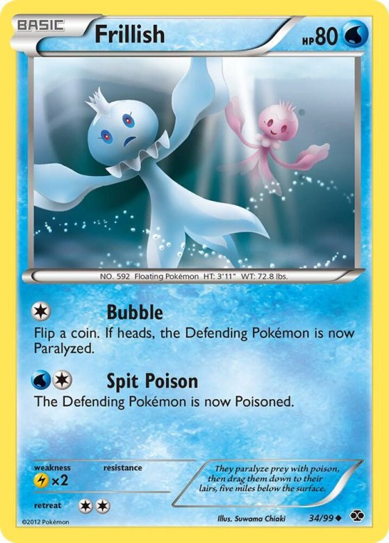 Frillish - Reverse Holo