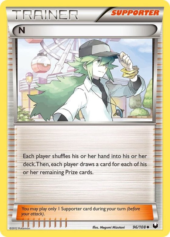 N (Supporter) - Reverse Holo