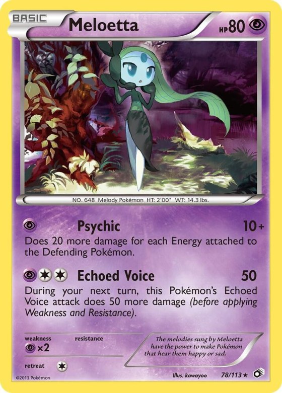 Meloetta (78) - Holo