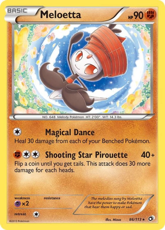 Meloetta (86) - Reverse Holo