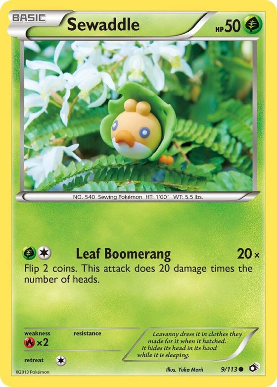Sewaddle (9) - Reverse Holo
