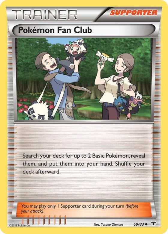 Pokemon Fan Club - Reverse Holo