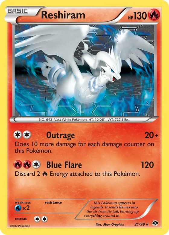 Reshiram - Reverse Holo