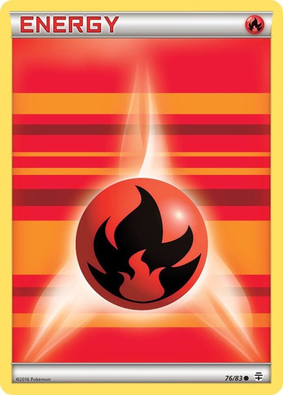 Fire Energy - Reverse Holo