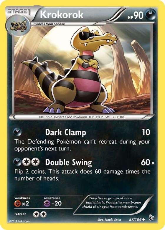Krokorok - Reverse Holo