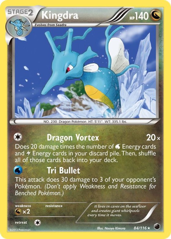 Kingdra - Reverse Holo