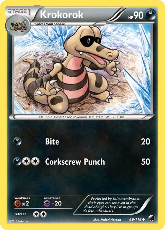 Krokorok - Reverse Holo