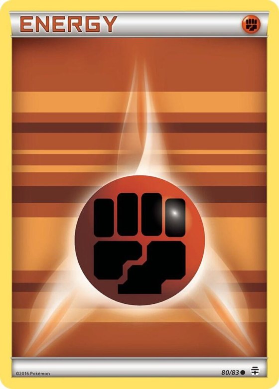 Fighting Energy - Reverse Holo