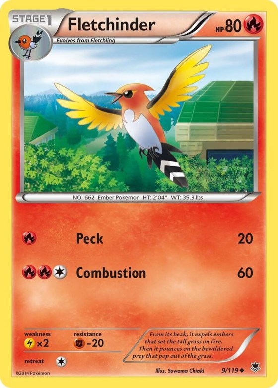 Fletchinder - Reverse Holo