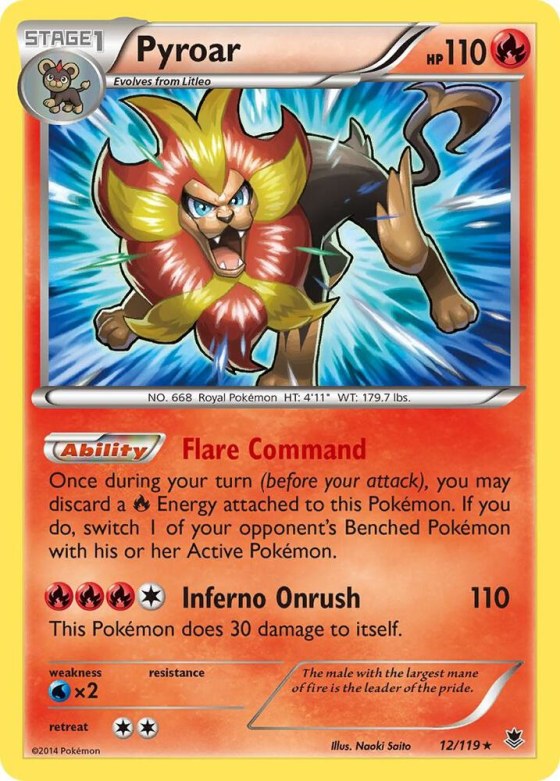 Pyroar - Holo
