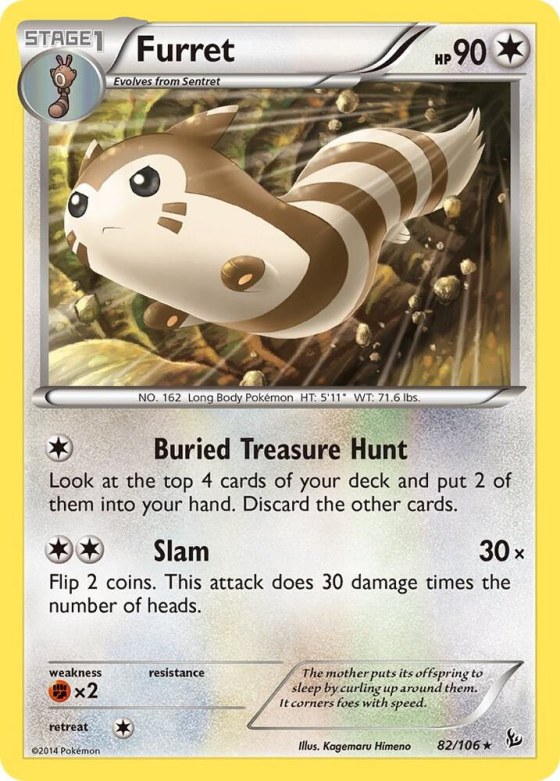 Furret - Reverse Holo