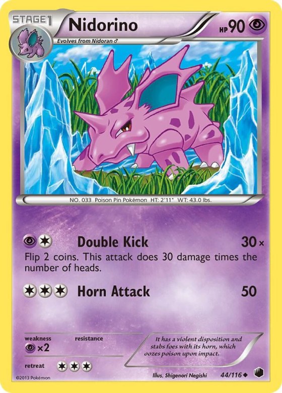 Nidorino - Reverse Holo