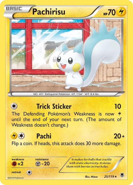 Pachirisu - Reverse Holo