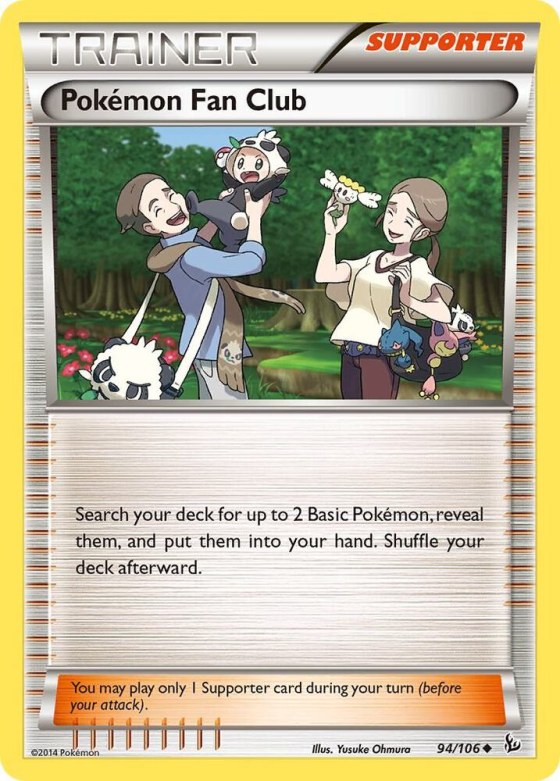 Pokemon Fan Club - Reverse Holo