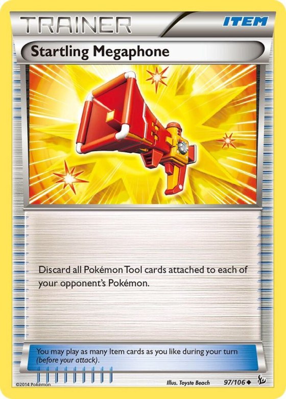 Startling Megaphone - Reverse Holo