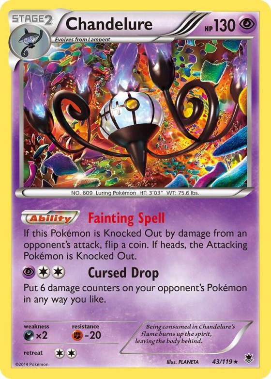 Chandelure - Holo