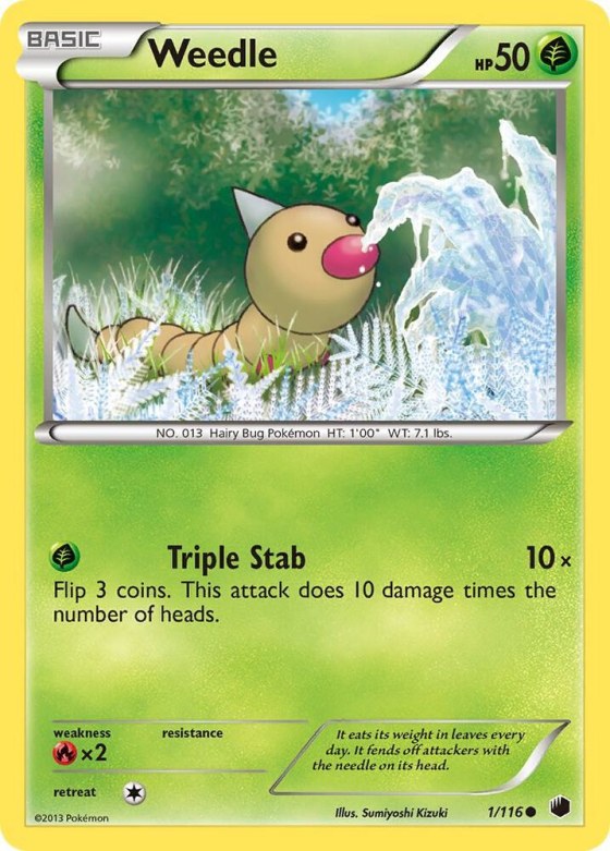 Weedle - Reverse Holo