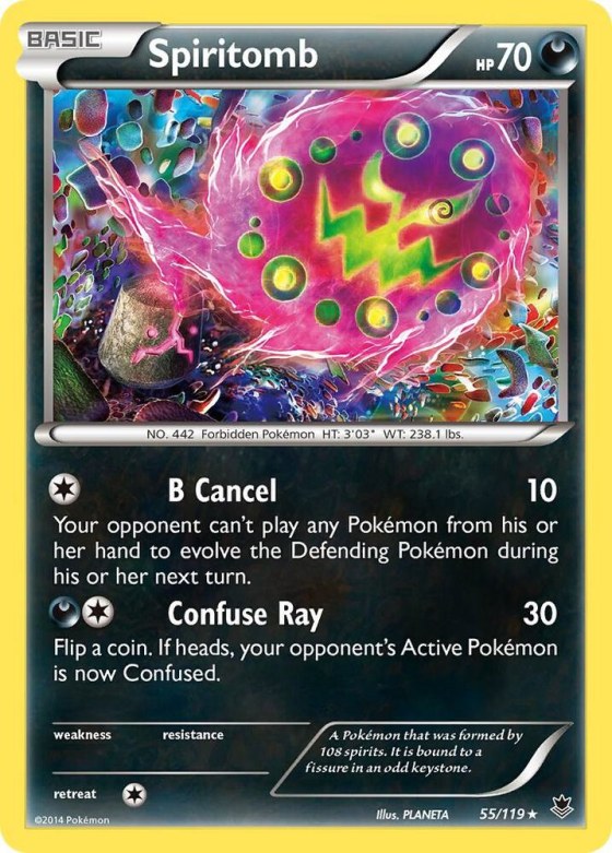 Spiritomb - Reverse Holo