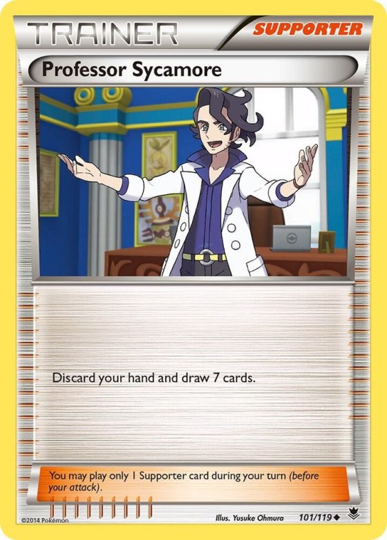 Professor Sycamore - Reverse Holo