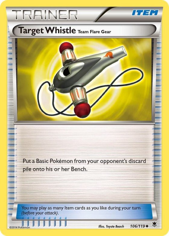 Target Whistle - Reverse Holo