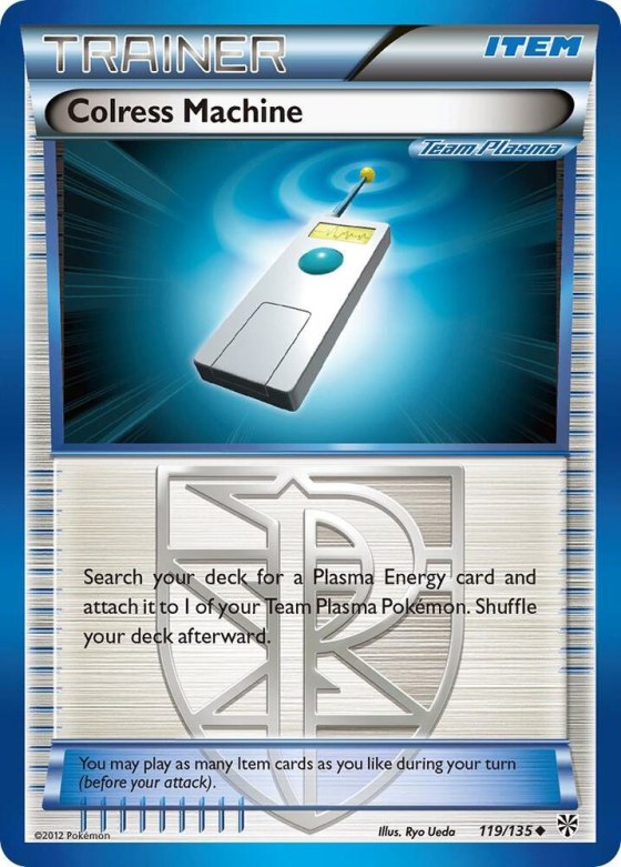 Colress Machine (Team Plasma) - Reverse Holo