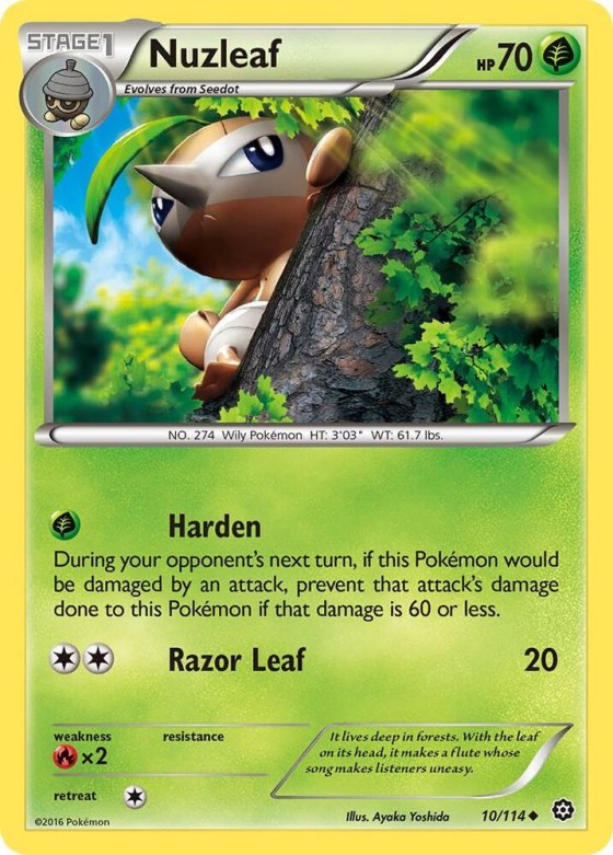 Nuzleaf - Reverse Holo