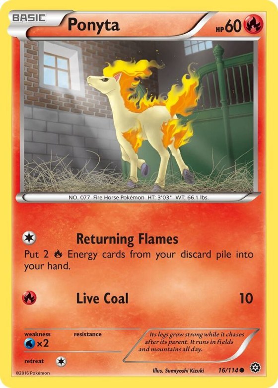 Ponyta - Reverse Holo