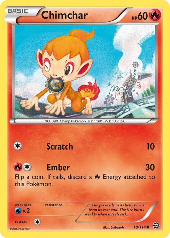 Chimchar - Reverse Holo