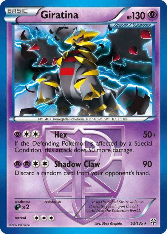Giratina (Team Plasma) - Reverse Holo